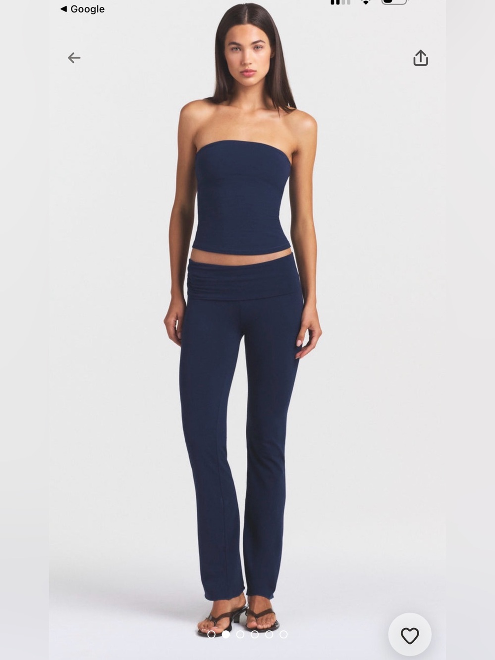 Skims Fold Over Pants